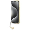 Guess 4G Charms Collection Hülle für iPhone 15 Plus – Grau