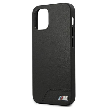 Etui BMW BMHCP12SMHOLBK iPhone 12 mini czarny/black hardcase M Collection Smooth PU