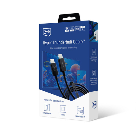 Zubehör – 3mk Hyper ThunderBolt Kabel 240 W