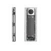 Kieszeń dyskowa M.2 NVME USB-C 3.2 20Gbps - srebrna