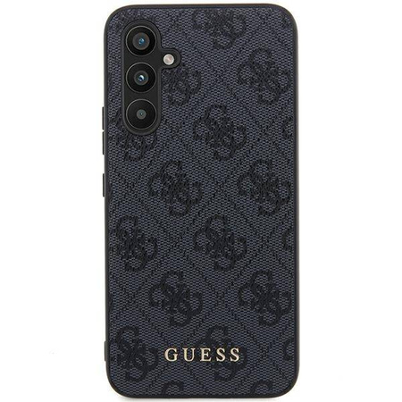 Oryginalne Etui GUESS hardcase 4G Metal Gold Logo GUOHCSA35G4GFGR do Samsung Galaxy A35 czarny