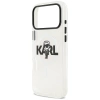 Karl Lagerfeld IML Karl Sketch Logo MagSafe Case for iPhone 17 Pro Max - Transparent
