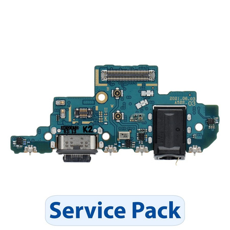 ServicePack Płytka ładowania usb SAMSUNG A52S A528B (Ver. K2) GH96-14860A