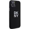 DKNY DKHCP15MSMCBSK iPhone 15 Plus / 14 Plus 6.7" czarny/black hardcase Liquid Silicone Metal Logo