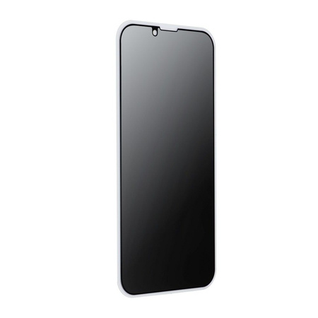 5D Full Glue Tempered Glass - do iPhone 12 / 12 Pro (Privacy) czarny