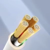 Kabel USB-C na USB-C 1m 5A 100W - biały