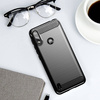 Carbon Case Flexible Schutzhülle Motorola Moto E7i Power schwarz