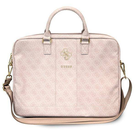 Guess Torba GUCB15G4GFPI 15" różowy /pink 4G Big Logo