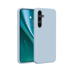 Etteri Silicone case do Samsung Galaxy S25 Edge jasnoniebieska