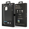 Hülle BMW BMHCP14S22NBCK iPhone 14 6.1 &quot;schwarz / schwarzes Leder Carbon