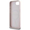 Etui Guess 4G Circle Classic Logo MagSafe na iPhone 16e - różowe