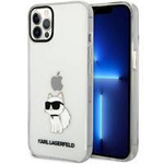 Karl Lagerfeld KLHCP12MHNCHTCT iPhone 12 /12 Pro 6.1&quot; transparent hardcase Ikonik Choupette