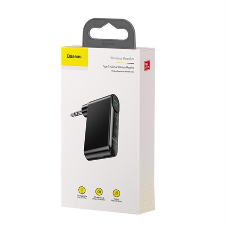 Bluetooth AUX transmitter Baseus BSBA-02 (Overseas Edition) - black