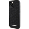 Etui Karl Lagerfeld Quilted K Pattern na iPhone 15 - czarne