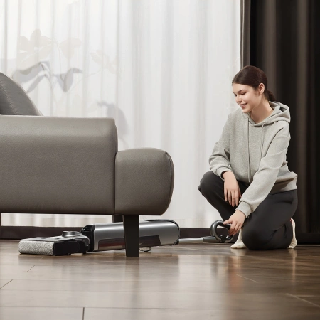 Odkurzacz pionowy UWANT D700 z funkcją mopowania i stacją ładowania - szary