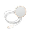 Guess Bundle Pack MagSafe 4G - Zestaw etui + ładowarka MagSafe iPhone 14 Pro (niebieski/złoty)