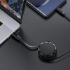 Kabel Acefast C13-03 USB-C - USB-C 60W zwijany - czarny
