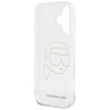 Original Case IPHONE 16 Karl Lagerfeld Hardcase IML Rhinestones Karl Head transparent
