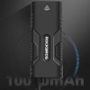 Rockbros 24310002001 Fahrradlicht 850 lm mit Powerbank-Funktion + USB-C - USB-A Kabel - Schwarz