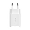 Baseus Compact Charger 2U 10.5W EU White
