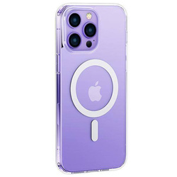 Etui IPHONE 14 PLUS USAMS Ice Magnet (IP14MBC01) transparentne