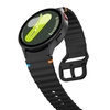 Pasek Tech-Protect Silicone Sport na Samsung Galaxy Watch 4 / 5 / 5 Pro / 6 / 7 / FE - czarny