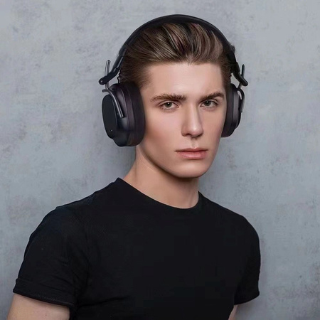 FORCELL F-AUDIO słuchawki bezprzewodowe nagłowne ANC Pro Sound Craft czarne