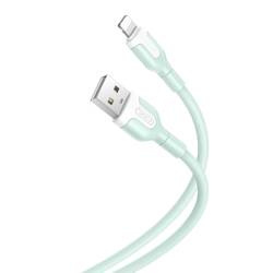 XO KABEL NB212 USB-LIGHTNING 2,1A GREEN 1M