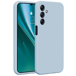 Nakładka Etteri Silicone Case do Samsung Galaxy A25 5G (global) jasnoniebieska