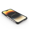 Wabenhülle für iPhone 14 Pro Max gepanzerte Hybridhülle schwarz