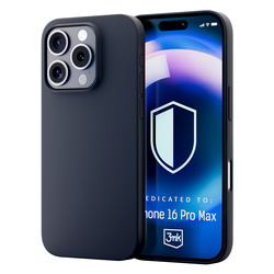 Apple iPhone 16 Pro Max - 3mk Hardy Silicone MagCase Graphite