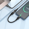 HOCO adapter Typ C (męski) do iPhone Lightning 8-pin (żeński) U107 10cm czarna