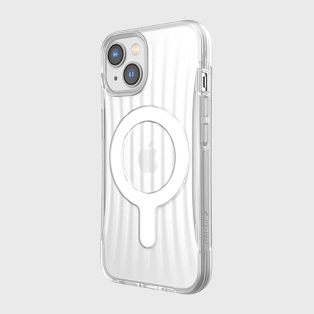 Raptic X-Doria Clutch Case iPhone 14 mit MagSafe Rückseite transparent