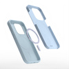 Nakładka Etteri Silicone Mag do Samsung Galaxy S25 jasnoniebieska
