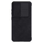 Nillkin Qin Pro Leather Case Samsung S23+/S23 Plus, BLACK / CZARNY