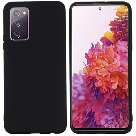 Etui SAMSUNG GALAXY S20 FE / S20 LITE Silicone case elastyczne silikonowe czarne