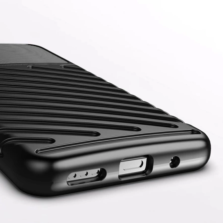Thunder Case Flexibel Robuste Panzer Handyhülle TPU Schutzhülle für Xiaomi Redmi Note 10 5G / Poco M3 Pro schwarz