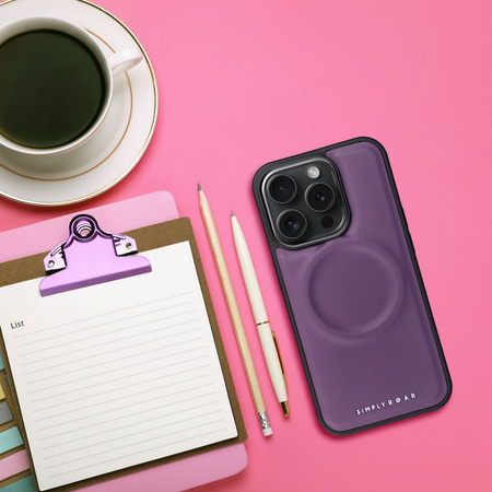 Futerał Roar Mag Morning Case - do iPhone 12 Fioletowy