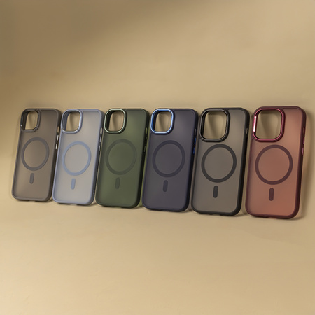 Nakładka Frozen Mag do Samsung Galaxy S25 czerwona