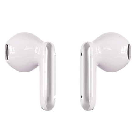 Słuchawki bezprzewodowe / bluetooth Stereo TWS ART AP-TW-B4W + stacja dokująca ze złączem typ C białe