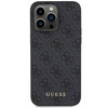 Guess 4G Metal Gold Logo case for iPhone 15 Pro Max - gray
