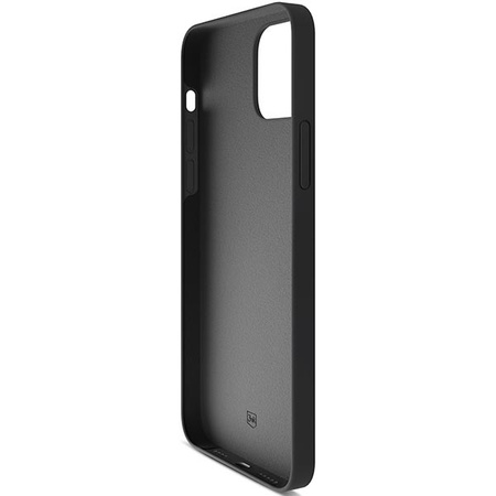 3MK SILICONE CASE IPHONE 12/12 PRO BLACK