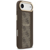 GUESS futerał do IPHONE 17 Air kompatybilny z MagSafe GUHMP17MPG4SEMCW (PU W/ 4G Stripe) brązowy