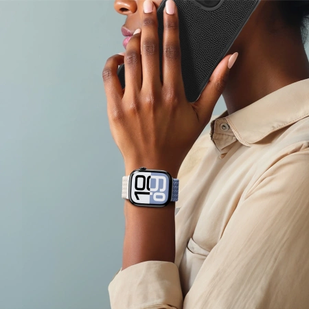 Zestaw 2 pasków AMAZINGTHING Blend Band do Apple Watch 42mm - gwiezdny błękit / gwiezdny