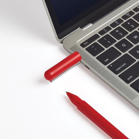 Lexon C-Pen Długopis z pendrivem USB-C32GB ciemnoczerwony/dark red LS101DR