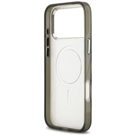 Karl Lagerfeld IML Leopard Pattern MagSafe Case for iPhone 17 Pro Max - Brown