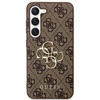 Guess 4G Big Metal Logo - Etui Samsung Galaxy S23 (brązowy)