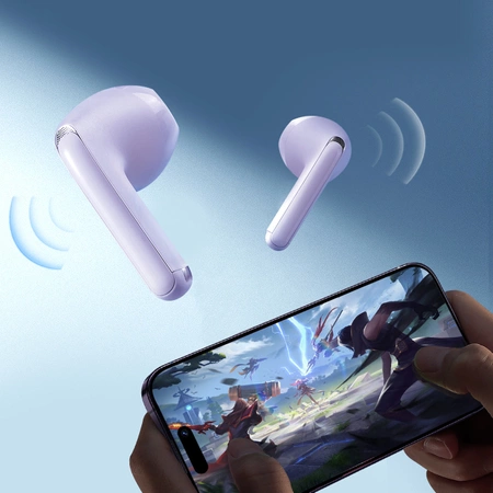 TWS Joyroom Funpods Series JR-FB1 Bluetooth 5.3 wireless headphones - purple