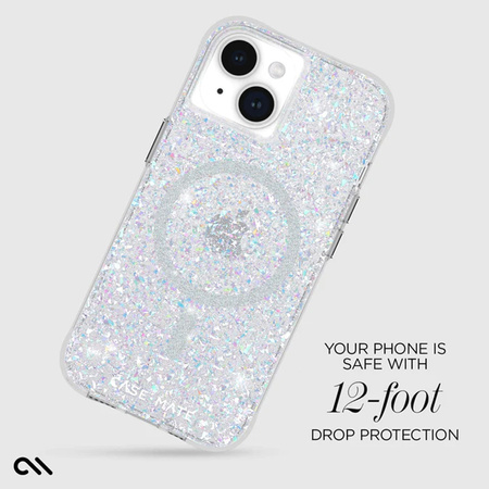 Case-Mate Twinkle MagSafe - Etui iPhone 15 / iPhone 14 / iPhone 13 (Disco)