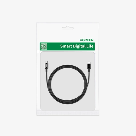 Kabel Ugreen US300 USB-C / USB-C 480Mb/s 5A 2m - czarny